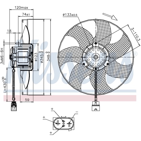 Rad Fan/Motor,85726